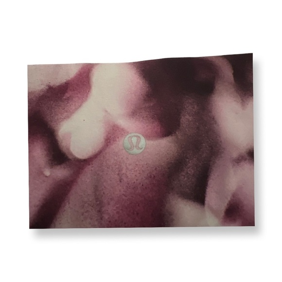 LULULEMON leggings size 6 blush blossom alpine white candy pink - Picture 9 of 12